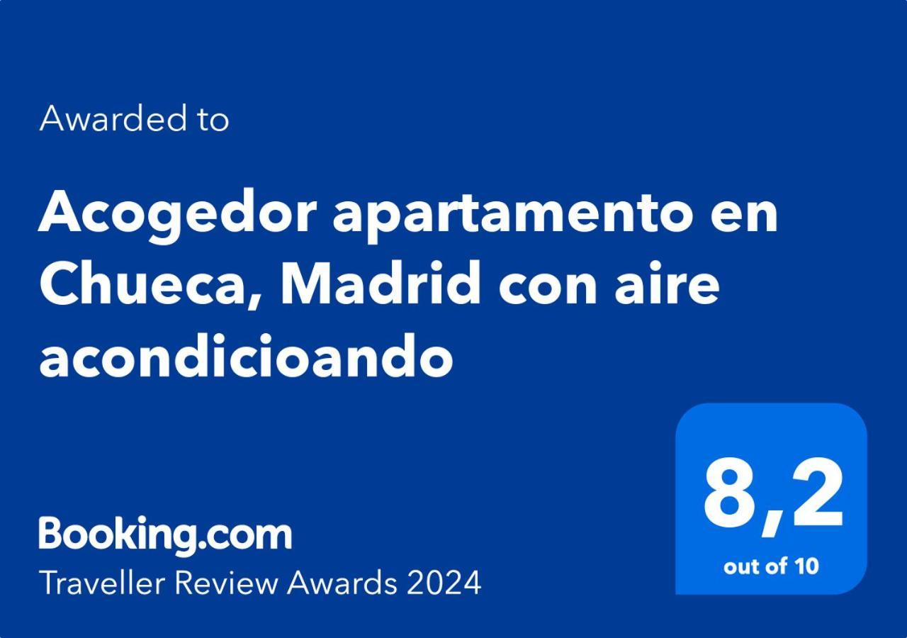 Comodo Y Acogedor Apartamento En Chueca, Gran Via Con Aire Acondicionado Y Calefaccion Madrid Exterior photo